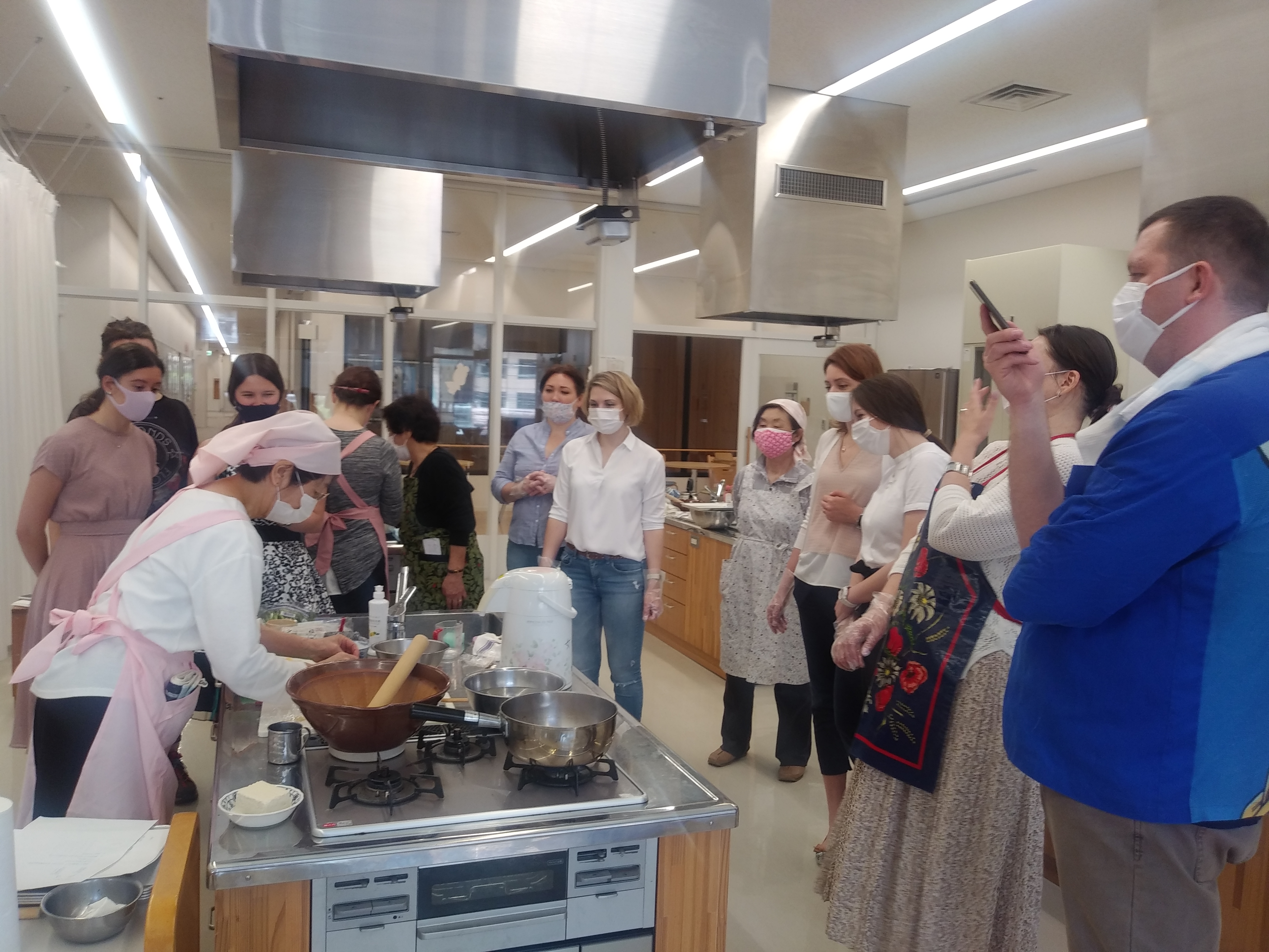 日本の家庭料理講習会