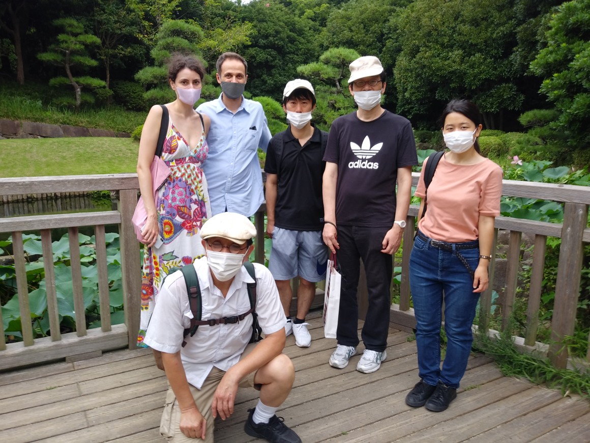 8月20日海浜幕張公園でバーベキュー